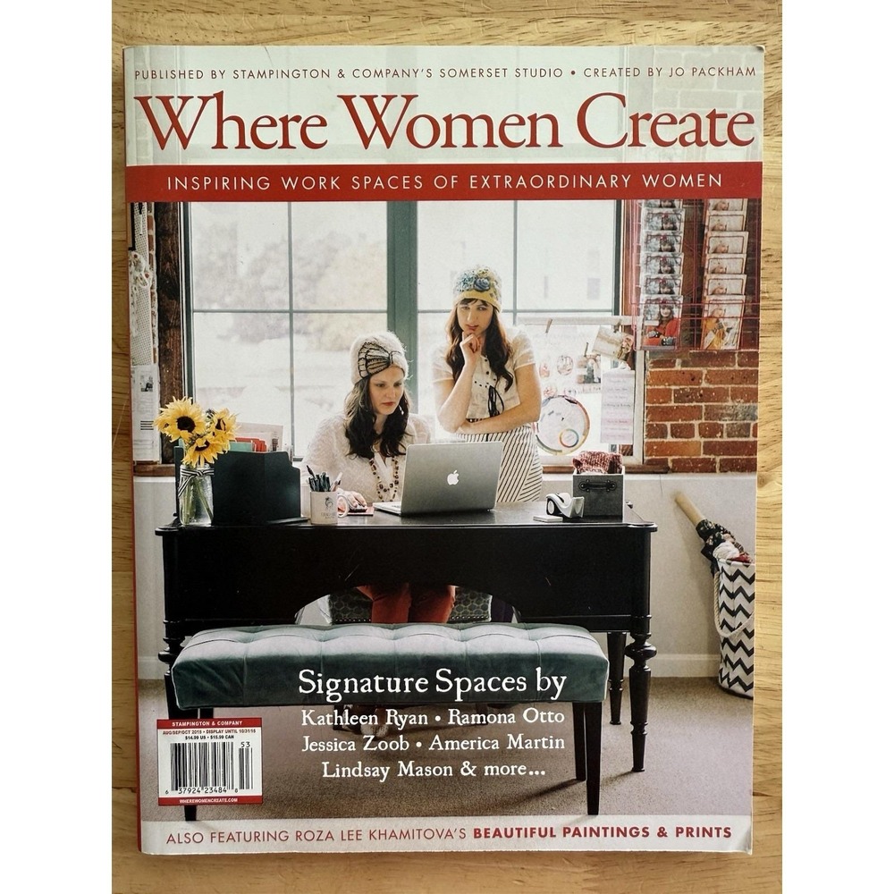 WHERE WOMEN CREATE MAGAZINE AUG SEP OCT 2015